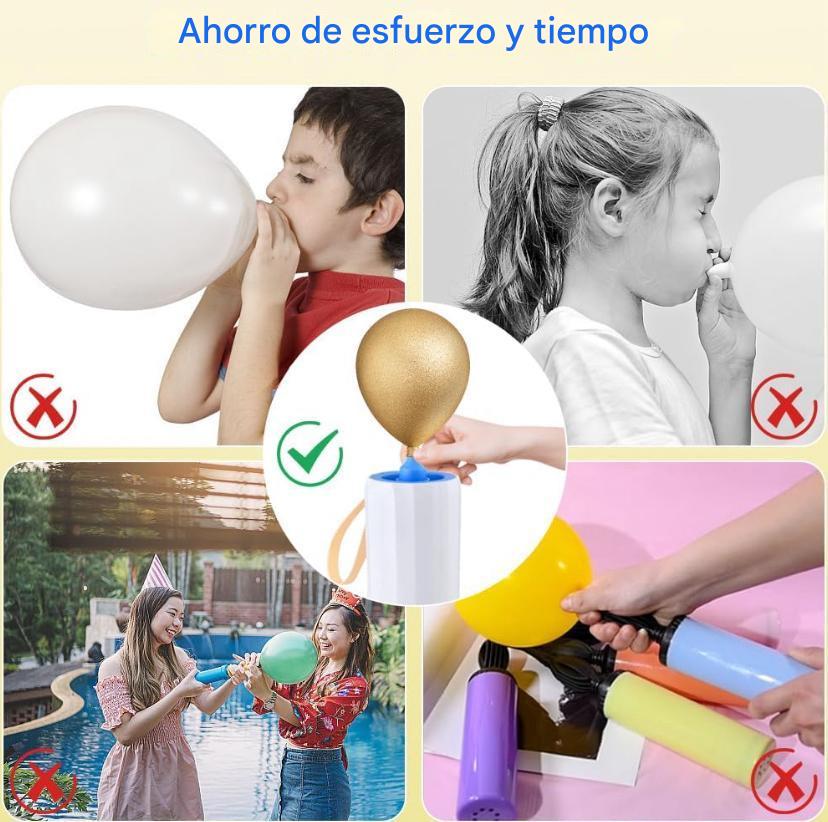 INFLADOR DE GLOBOS R 5 R24 MIL FIGURAS Y METALIZADAS