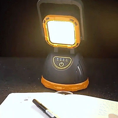 Linterna Para Camping Carga Solar Y Usb
