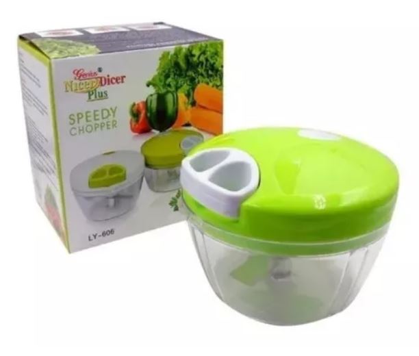 rallador y picador de verduras