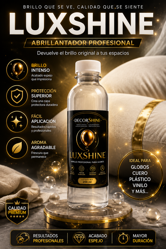 LUXSHINE ABRILLANTADOR GLOBOS