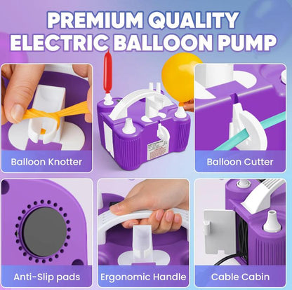 inflador de globos multifuncional